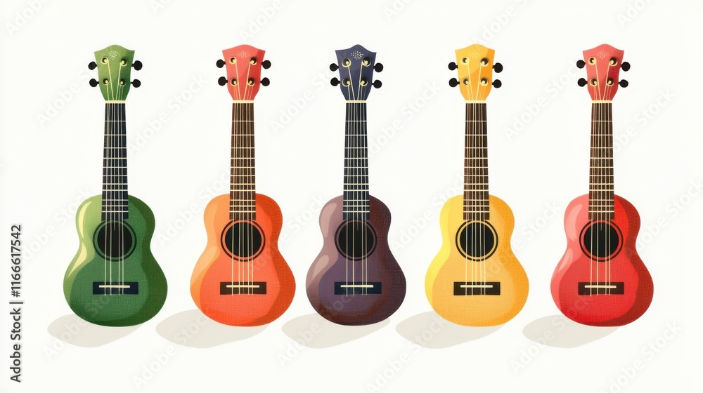 Obraz premium Ukulele is a fun and easy instrument to learn.