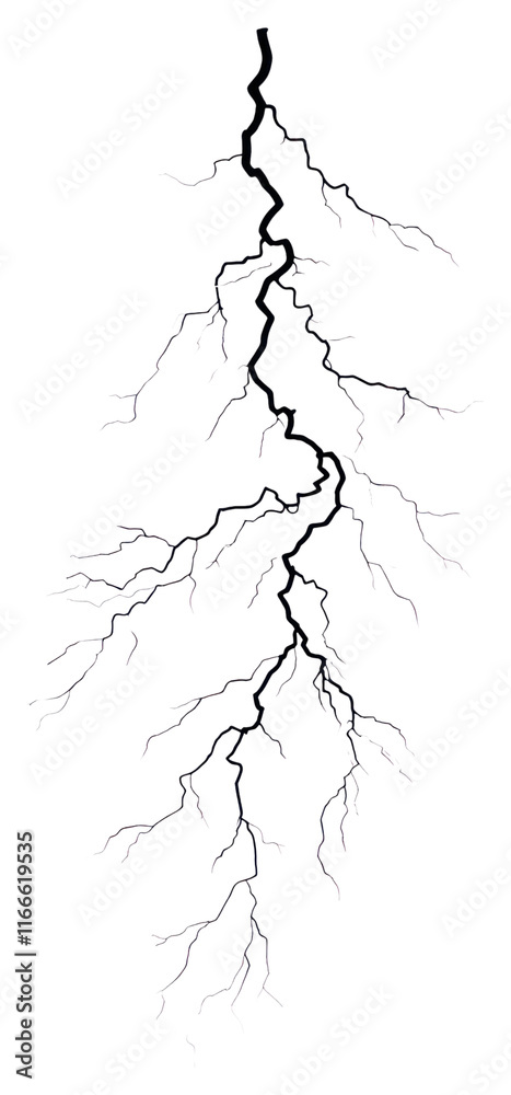 Obraz premium PNG Thunder lightning drawing nature.