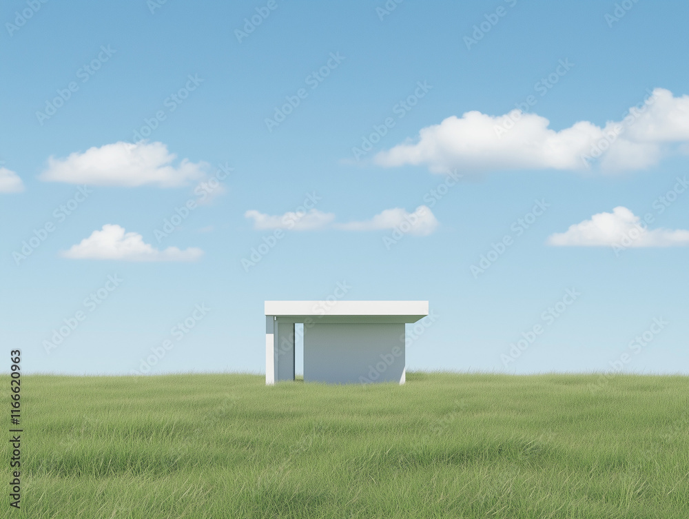 Serene Golf Course Rest Area for Leisure Time Serene Golf Course Rest Area for Leisure Time