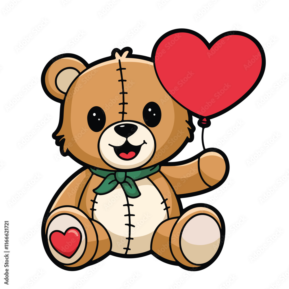 Fototapeta premium teddy vector design