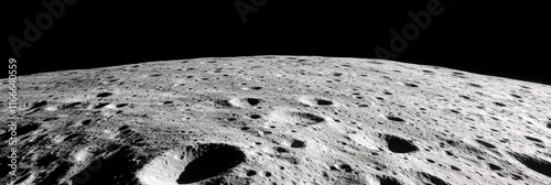 surface of the moon  photo