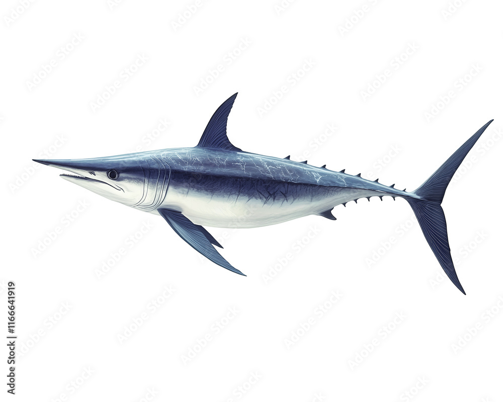 Naklejka premium Isolated Swordfish