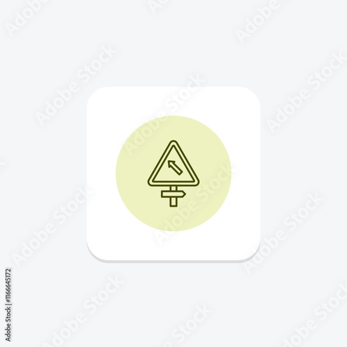 Free Download Road Sign pentaglow , vector, pixel perfect, illustrator file - GFXLoad