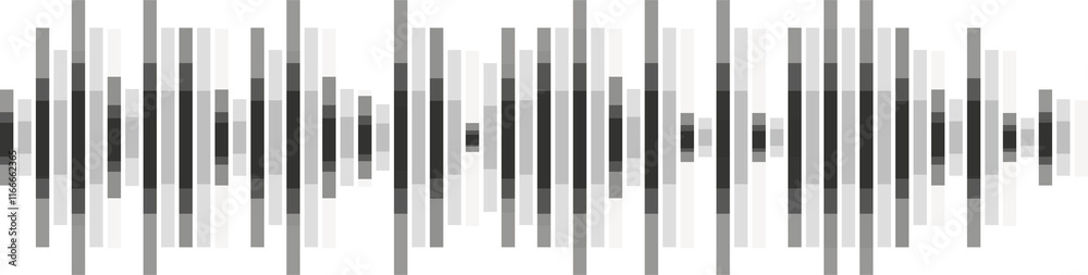 Obraz premium Creative music line, abstract design