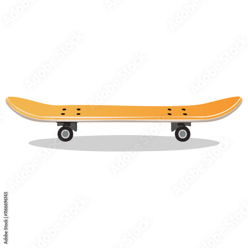 skateboard side view