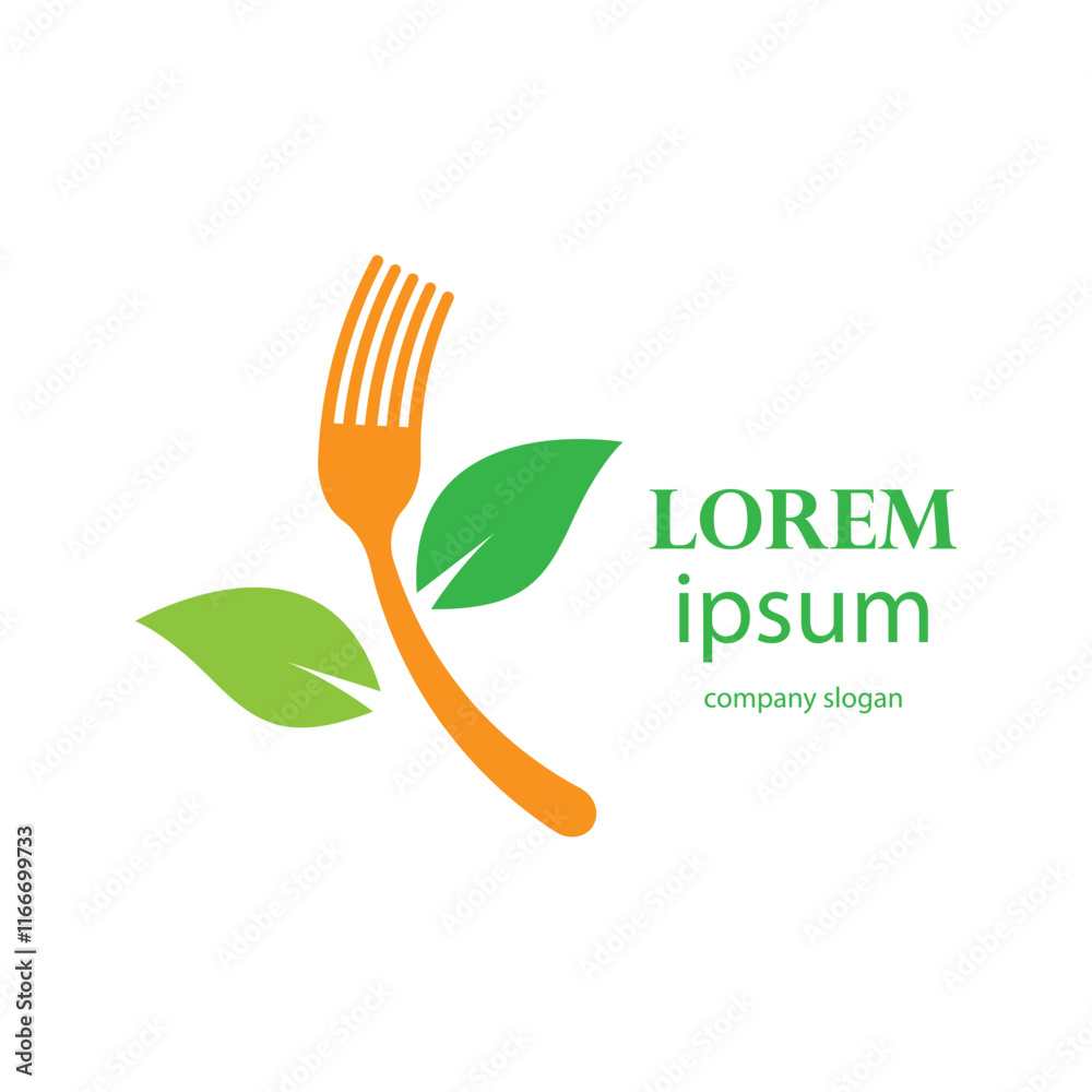 fresh and healthy vegetarian food logo design fresh and healthy vegetarian food logo design