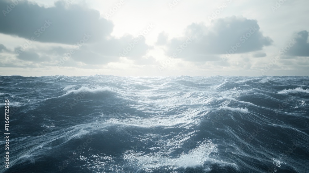 Fototapeta premium Serene Coastal Waters with Natural Textures