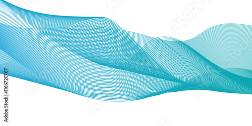 	
Abstract frequency wave blue line vector business texture. Pattern line blend curve flow futuristic. Modern background futuristic energy sound waves technology concept white background.