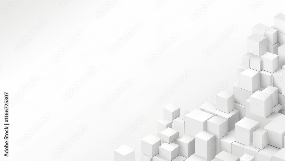 Abstract Cubes on a Minimalist Surface Abstract Cubes on a Minimalist Surface