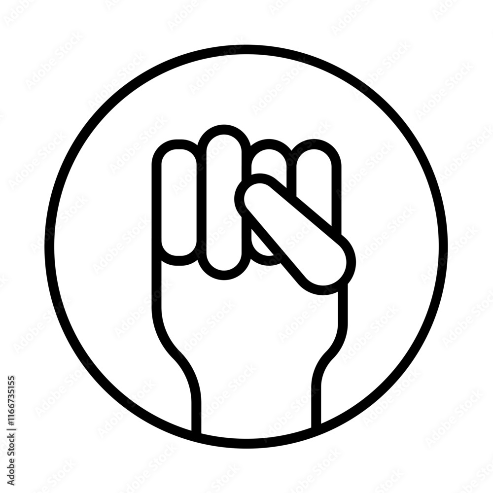 Obraz premium Human Rights icon Design