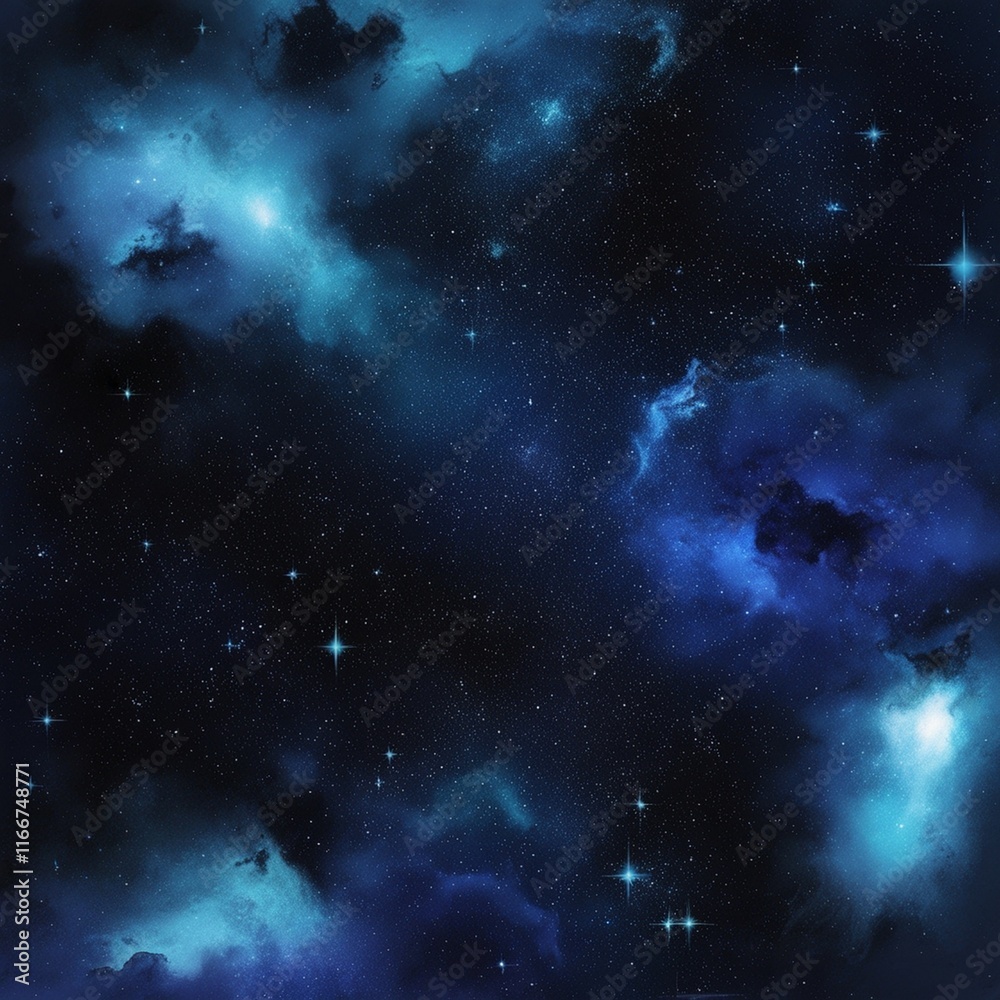 Fototapeta premium galaxy background with shimmering stars