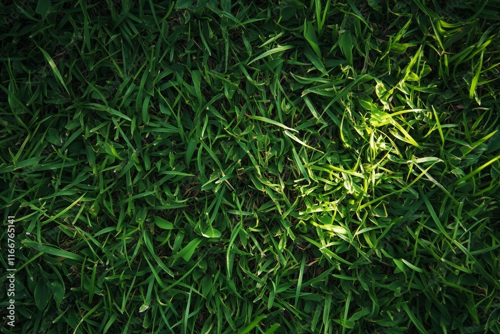 Lush green grass surface for background image Lush green grass surface for background image
