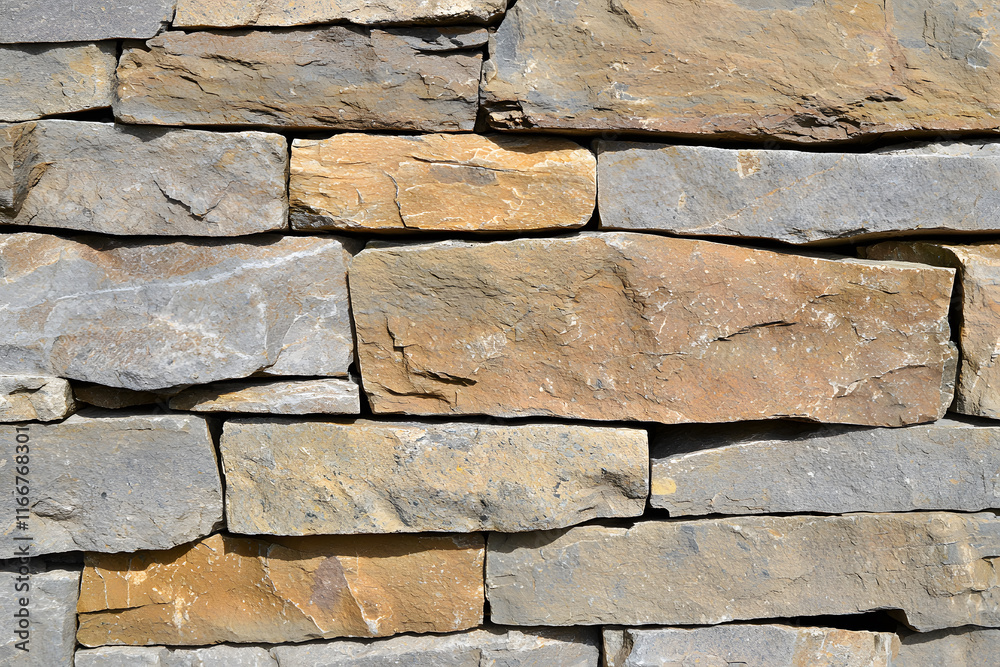 Rugged texture of eroded stone wall with natural colors and patterns. stones vary in size and shape, creating unique and earthy appearance that adds character to any setting Rugged texture of eroded stone wall with natural colors and patterns. stones vary in size and shape, creating unique and earthy appearance that adds character to any setting