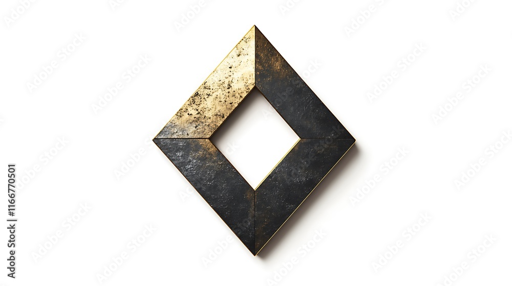 Unique geometric metal frame art studio decorative piece modern Unique geometric metal frame art studio decorative piece modern
