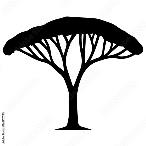 Tree Silhouette Clipart: Ideal for DIY and Digital Projects