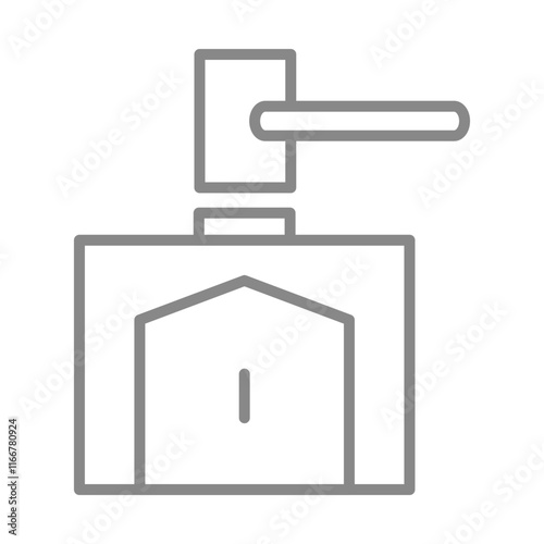 Courtroom Gavel icon Design