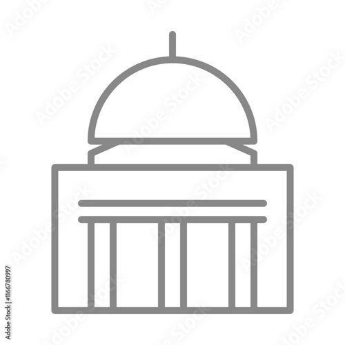 Legislative Building icon Design