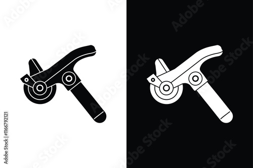 Tubing cutter icon vector on White Background ,Vector Art Illustration on white background.