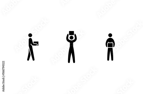 People carry small box
