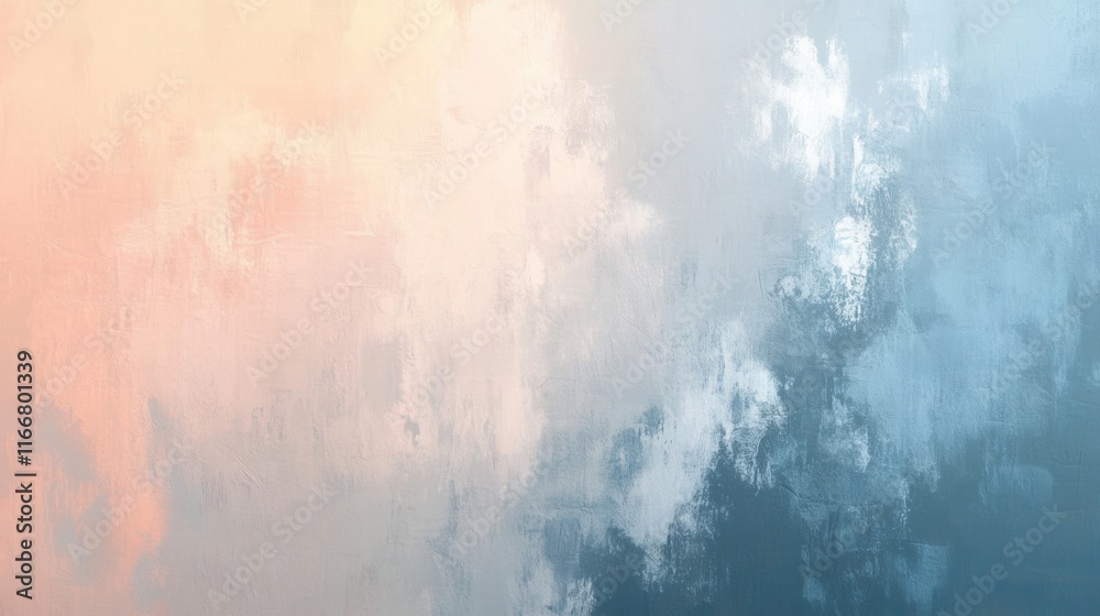 Fototapeta premium Soft pastel gradient background with subtle texture and smooth color transition