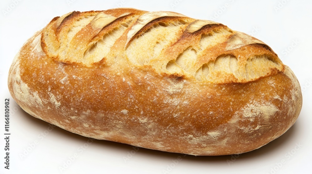 Round loaf of freshly backed sourdough bread, with copy space, selective focus. Round loaf of freshly backed sourdough bread, with copy space, selective focus.