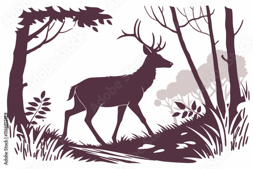 deer in the forest