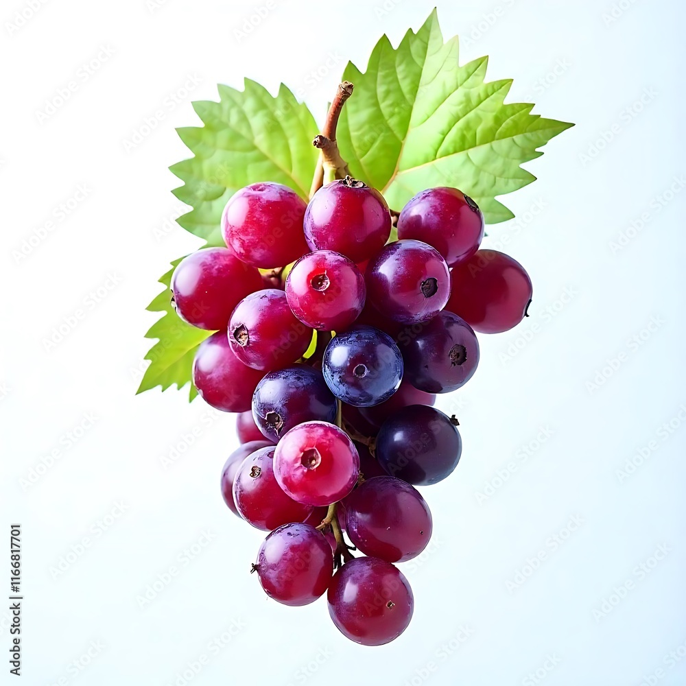 Fototapeta premium bunch of red grapes