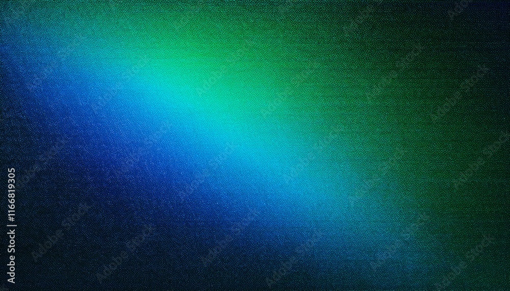Fototapeta premium Elegant Emerald Gradient Abstract Background: A Subtle Transition of Deep Green and Teal Hues with a Soft Textured Overlay, Abstract background