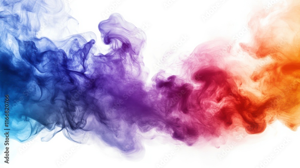 Vibrant Color Scheme with White Background Vibrant Color Scheme with White Background