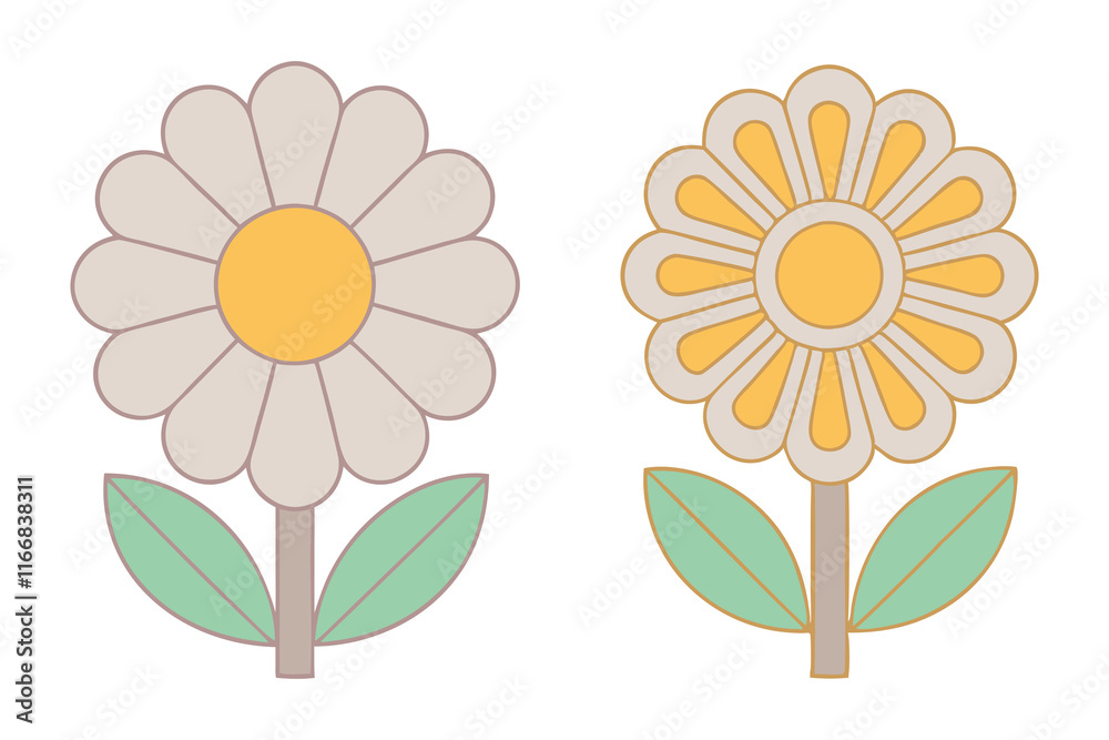 flower icon illustration, modern simple flower logo symbol illustration isolated on transparent png background flower icon illustration, modern simple flower logo symbol illustration isolated on transparent png background