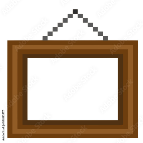 picture frame pixel art.