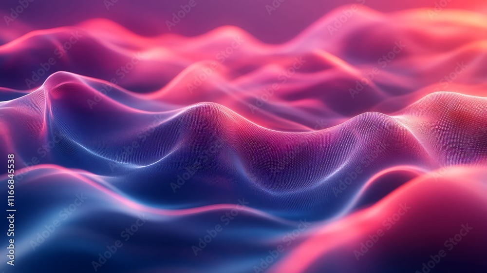 Obraz premium Background_of_abstract_flowers_--ar_169_--sty