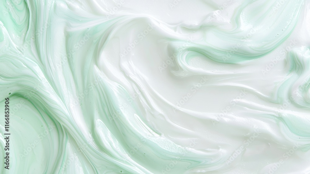 Obraz premium Serene Aqua Beauty: Dreamy Clinical Texture Background for Wellness Promotions