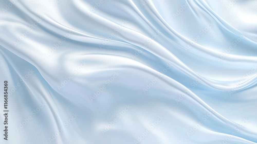Obraz premium Serene Cloudy Beauty - Ethereal Clinical Beauty Texture Background in Soft Blues and Whites | Photorealistic Tranquil Space with Natural Beauty Themes