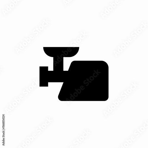 meat grinder icon vector sign