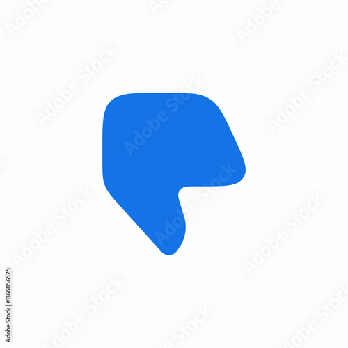 Dislike negative feedback thumbs icon vector sign
