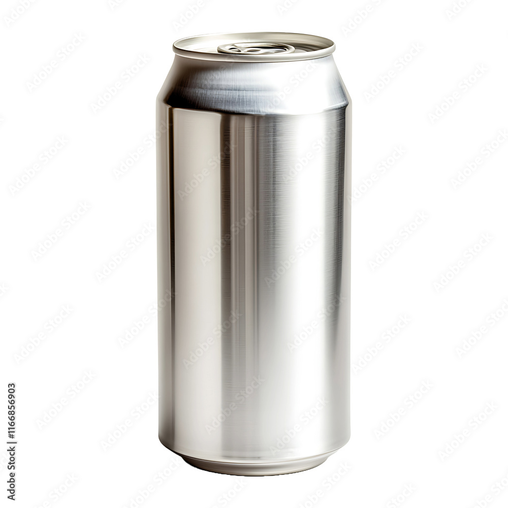 A tall aluminum soda can isolated on transparent background
A tall aluminum soda can isolated on transparent background