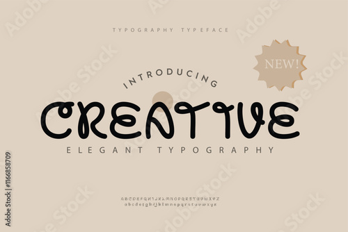 Elegant premium luxury elegant alphabet letters and numbers. Elegant wedding typography classic serif font decorative vintage retro. Creative vector illustration