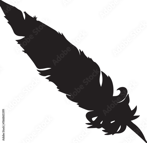 Black & White silhouette Feuther