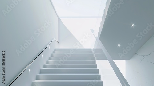 Modern stairs design in home