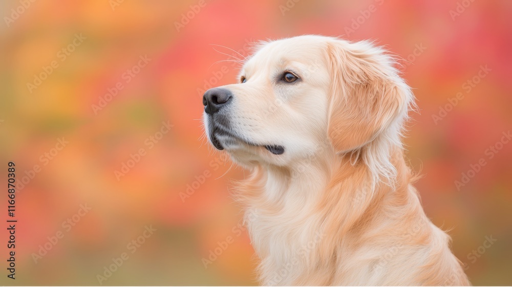 A golden retriever is looking up at the sky A golden retriever is looking up at the sky