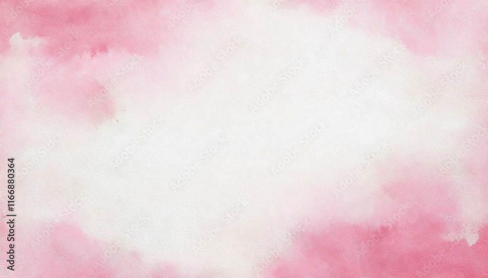 Obraz premium Soft Pink Watercolor Abstract Background with Subtle Gradient Blending and Textured Surface – Elegant and Minimalistic Design