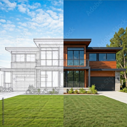 Planung Neubau eines Wohnhauses