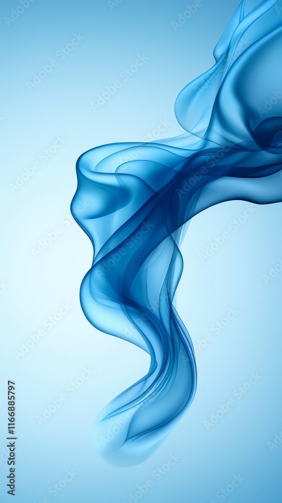A blue smoke background with a white background A blue smoke background with a white background