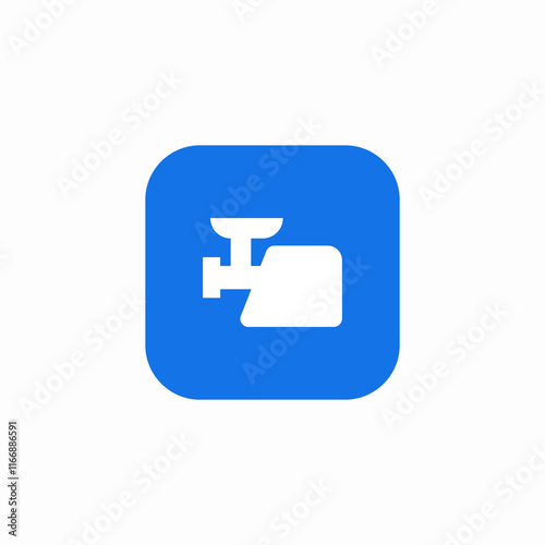 maet grinder kitchen icon sign vector