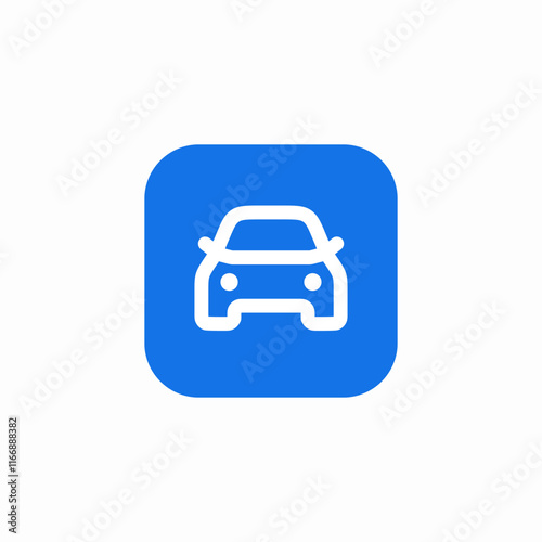 vehicle car icon sign vector