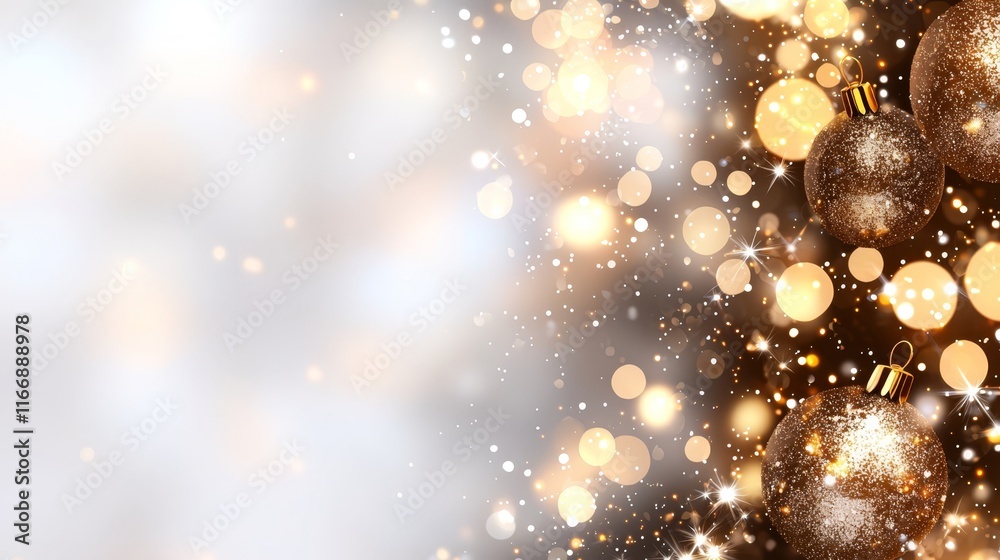 a bunch of gold christmas ornaments on a white background a bunch of gold christmas ornaments on a white background