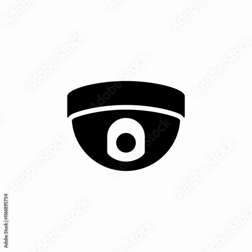 360 cctv camera icon sign vector