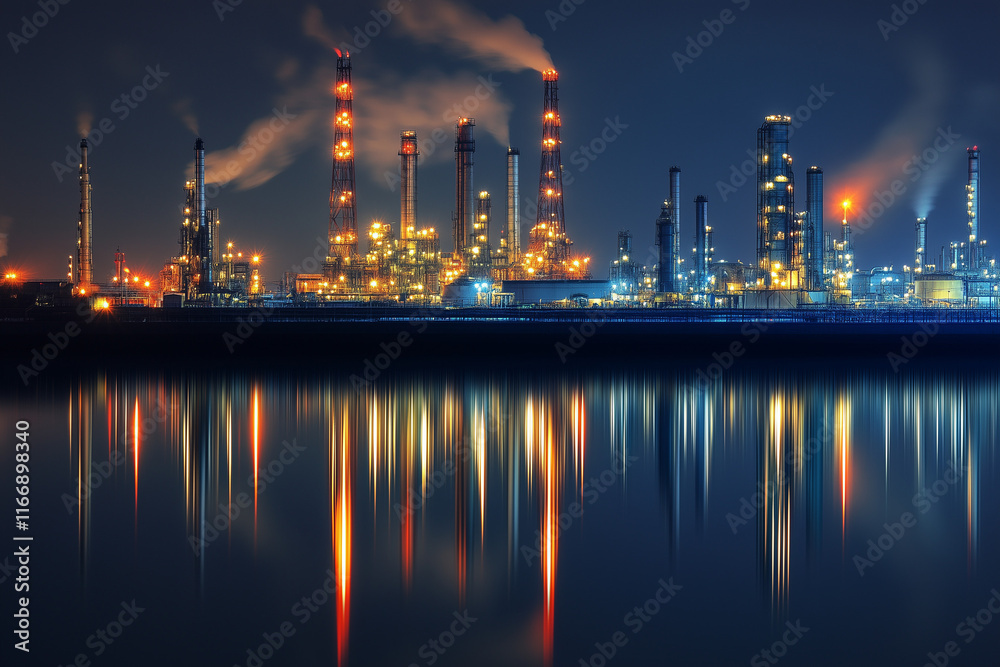 Overall View of Oil and Gas Installation with Drilling Rig, Pipeline Infrastructure, Energy Industry, Petrochemical Platform, and Global Petroleum Technology
Overall View of Oil and Gas Installation with Drilling Rig, Pipeline Infrastructure, Energy Industry, Petrochemical Platform, and Global Petroleum Technology