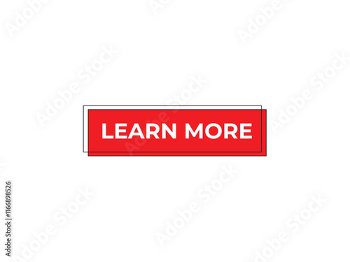 Learn More button set.learn more text web button.
